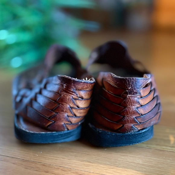 Men\'s Brown Leather Sandals main image 10
